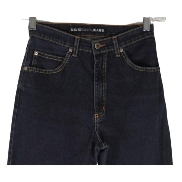 David Kahn Jeans Womens Size 6 Dark Wash High Waisted Stretch Jeans Hi Rise - Picture 2 of 9